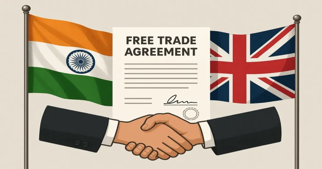 A new era in India‑UK relations begins as PM Modi is set to sign the India–UK FTA