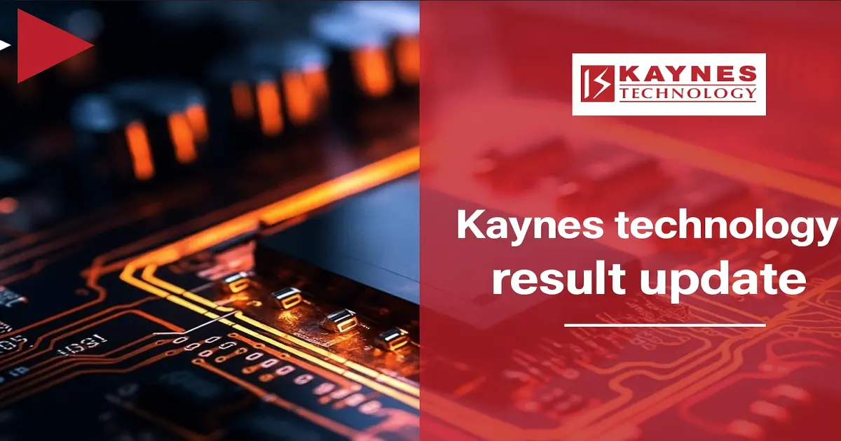 Kaynes Technology Result Shocks the Street — Revenues Explode 58%, Stock Bleeds 15%!